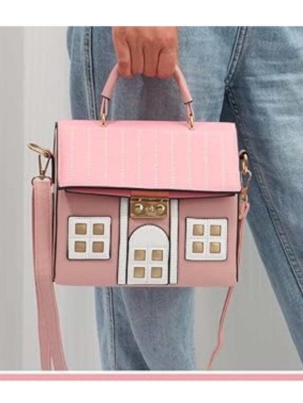 Pink house purse new Realtor purse